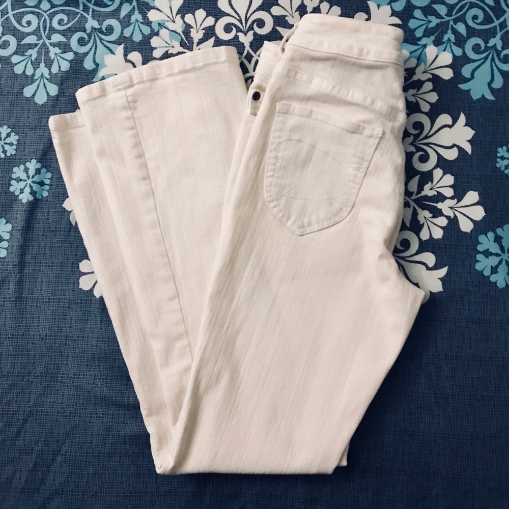 Chico’s Platinum White Jeans